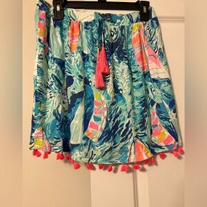 Lilly Pulitzer Skirt Sailboats